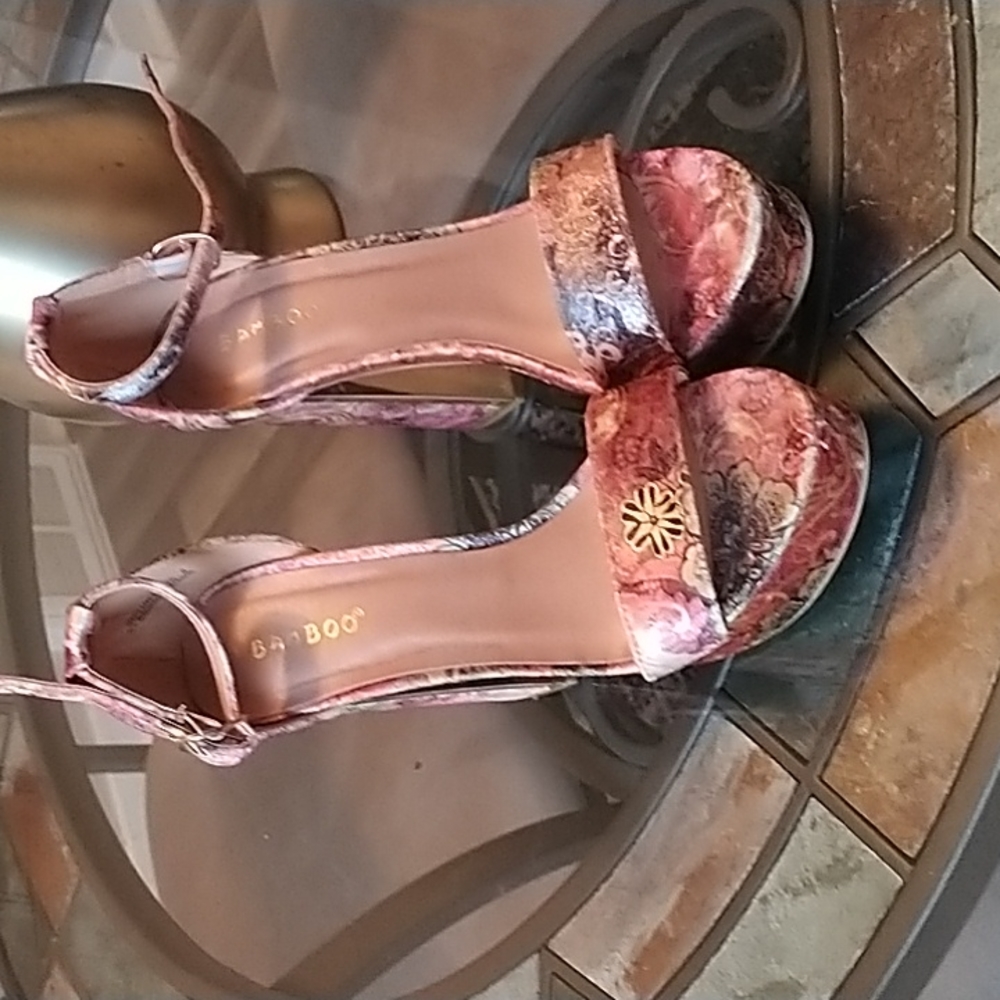 "Bamboo" brand heels